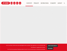 Tablet Screenshot of fetzerbeton.de